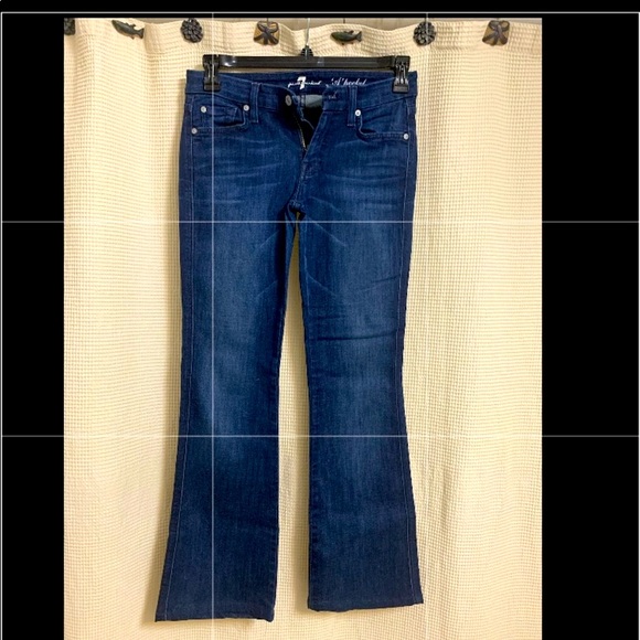 7 For All Mankind Denim - 7 For all Mankind A pocket bootcut blue jeans